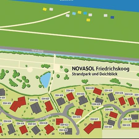 Friedrichskoog-Strandpark 10 Eksteriør billede