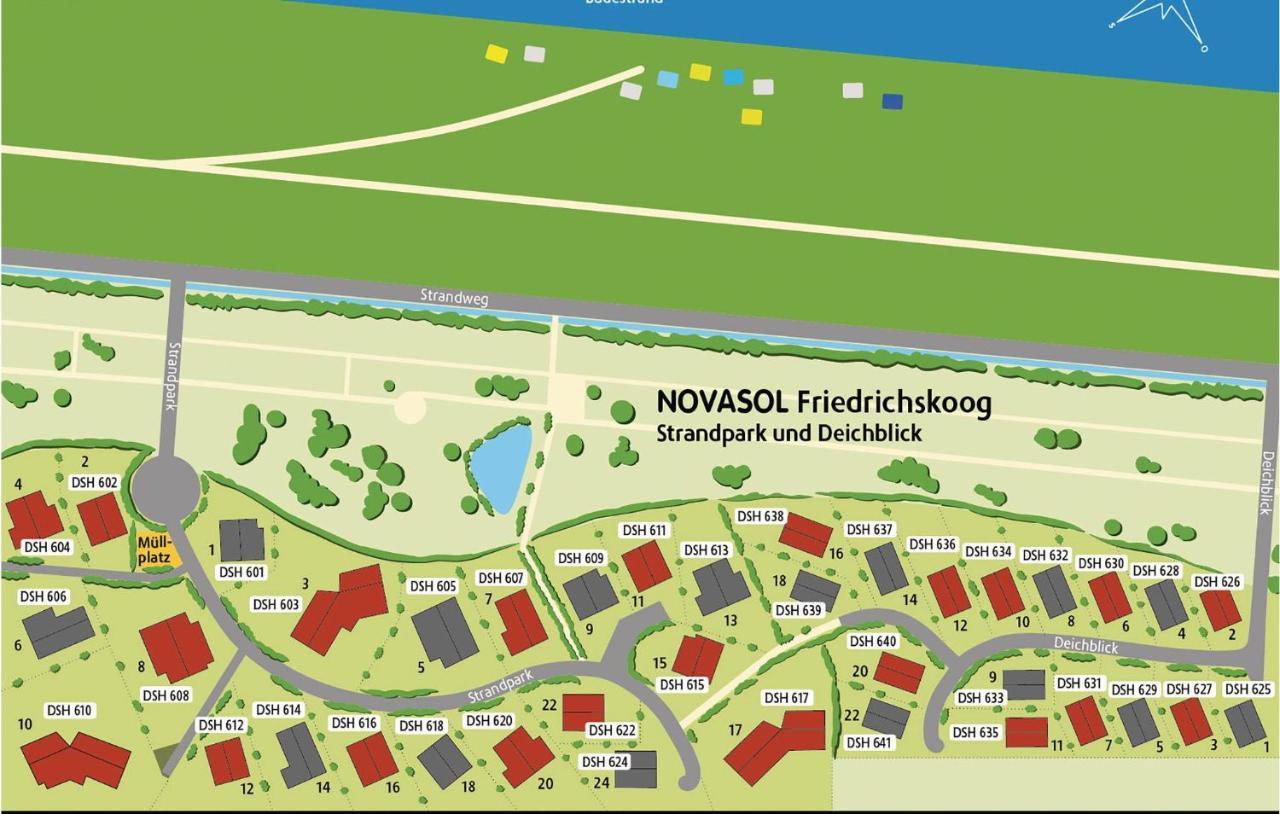 Friedrichskoog-Strandpark 10 Eksteriør billede